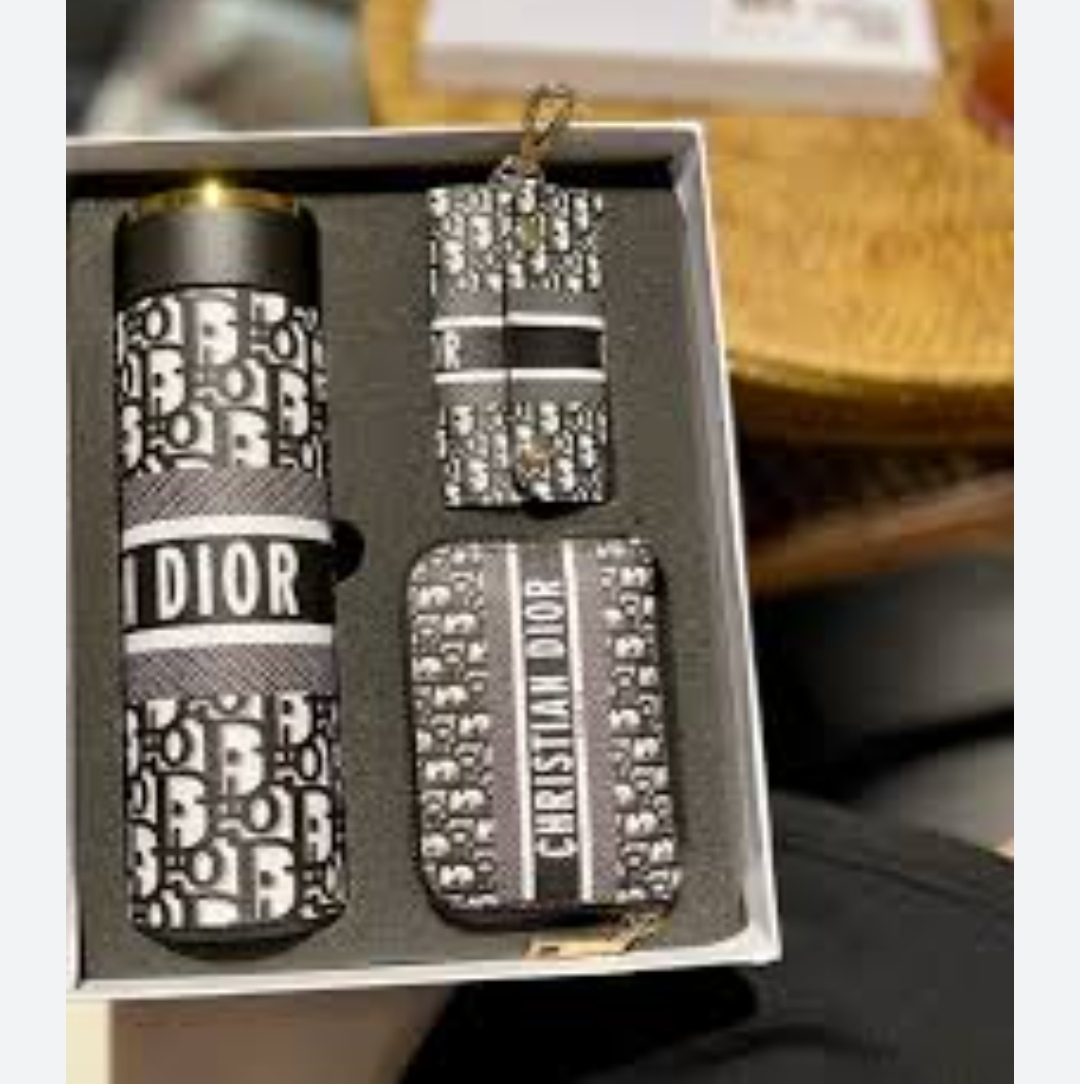 Thermos Tumbler & Wallet & Keyholder Set